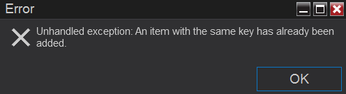 Click image for larger version

Name:	ExamplePlotNetChangeCandles - Unhandled exception - An item with the same key has already been added.png
Views:	262
Size:	4.5 KB
ID:	1196777