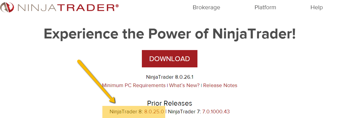 Click image for larger version

Name:	ninjatrader-previous-version.png
Views:	534
Size:	78.1 KB
ID:	1214964