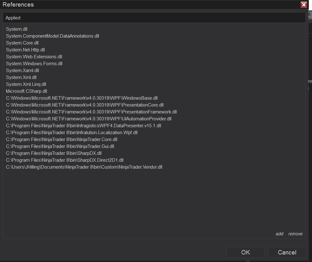 Click image for larger version

Name:	DefaultReferences.png
Views:	89
Size:	57.8 KB
ID:	1230382