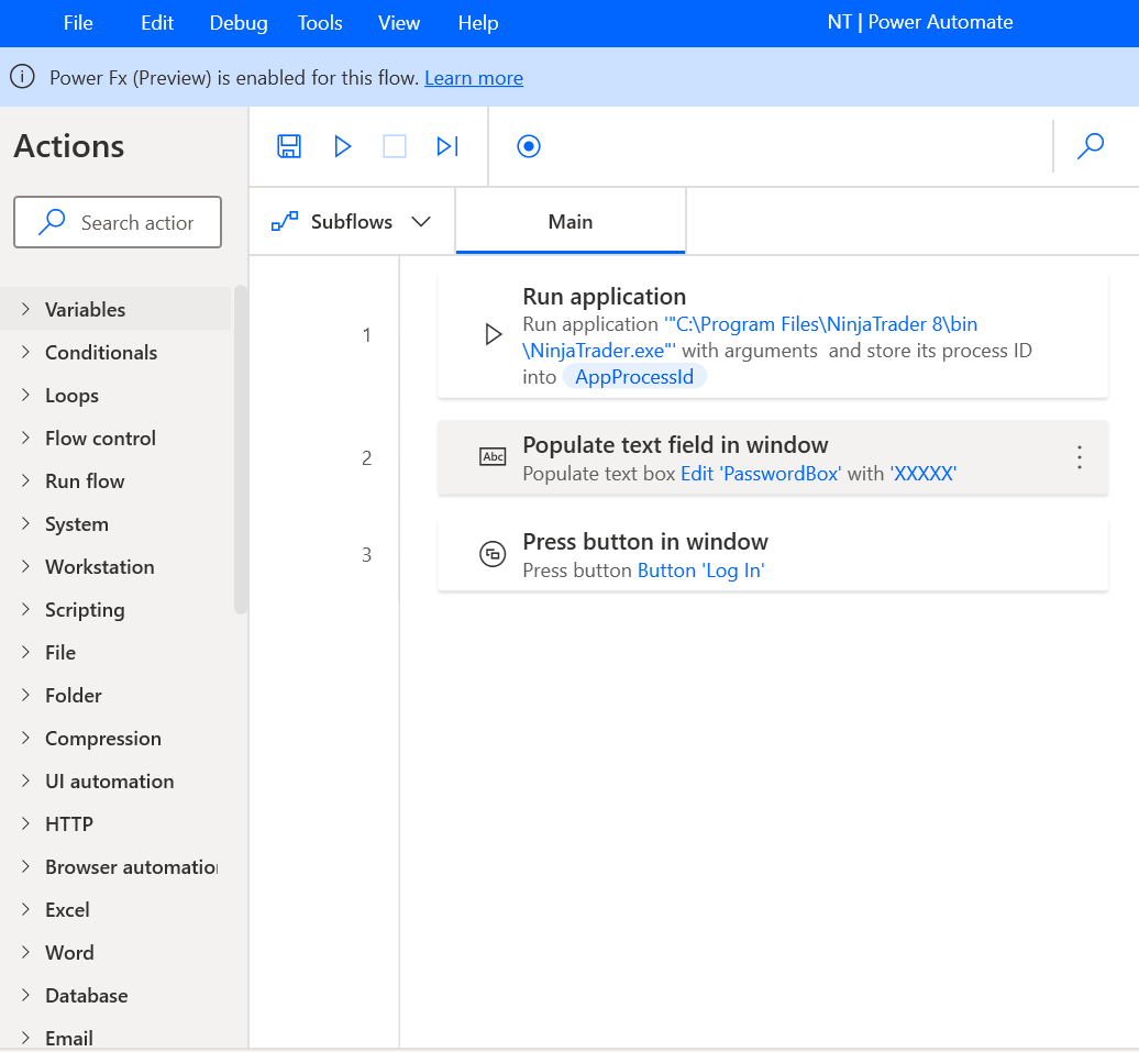 Click image for larger version  Name:	Power automate login.png Views:	0 Size:	82.7 KB ID:	1292533